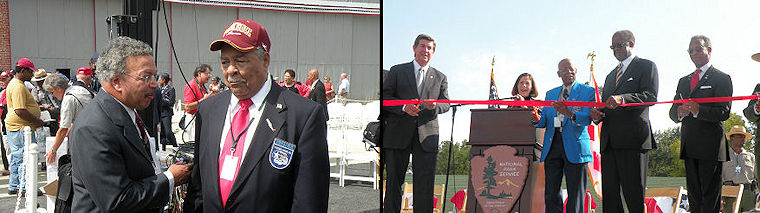 Anderson and Lane, ribbon cutting